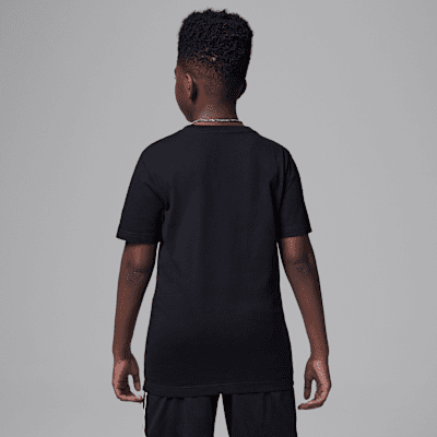 Playera Jordan aerografiada para niños talla grande Jordan MVP