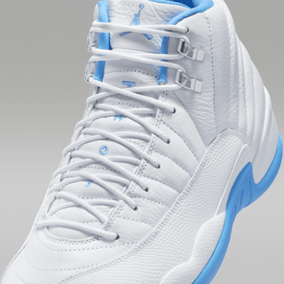 Tenis para hombre Air Jordan 12 Retro "White and University Blue"