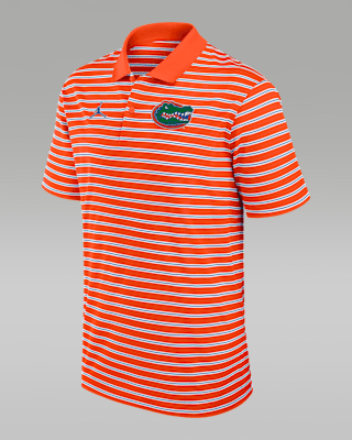 Мужские  Florida Primetime Victory Striped Jordan Brand Dri-FIT College Polo