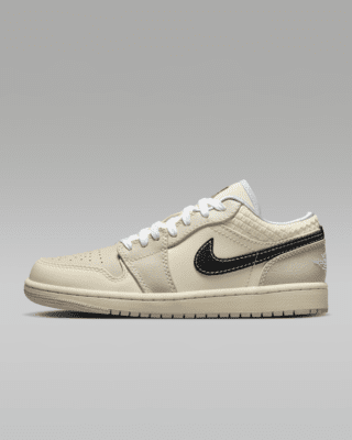 Nike Air Jordan 1 Low sneaker Sanddrift/Muslin/Glacier Blue/Zwart