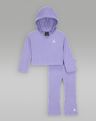 Детские  Jordan Baby (12-24M) Heir To The Crown 2-Piece Ribbed Pullover Set