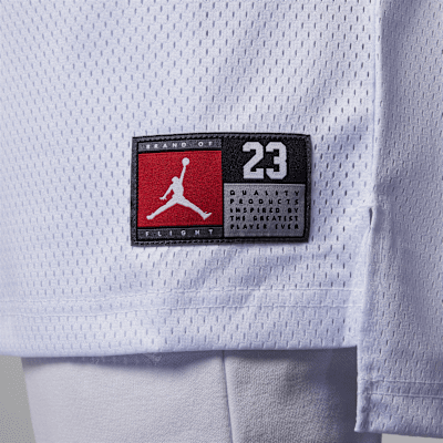 Jersey con estampado metalizado para niños talla grande Jordan