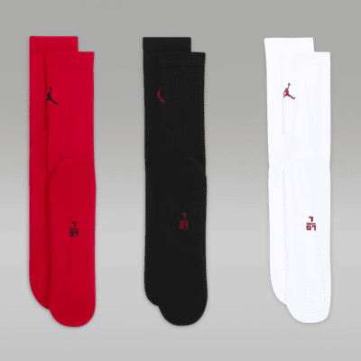 Jordan Everyday Crew Socks (3 pairs)