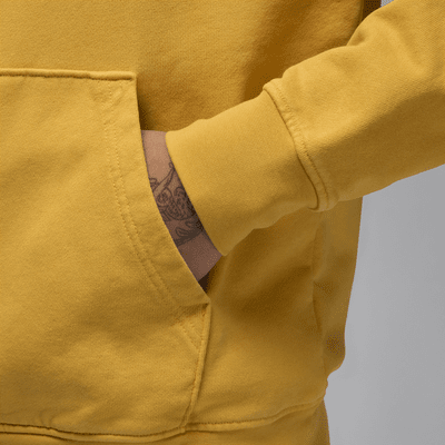 Felpa pullover délavé con cappuccio Jordan Flight Fleece – Uomo