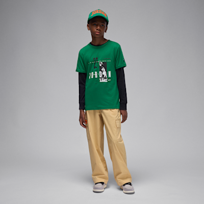 Jordan Big Kids' Deep Dish Woven Pants