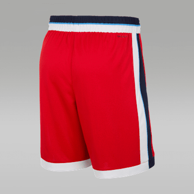 Shorts Jordan Dri-FIT de la NBA Swingman para hombre LA Clippers 2024/25 Statement Edition