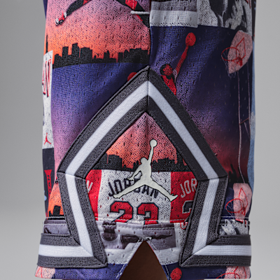 Jordan Dri-FIT Big Kids' MJ Printed Sport Diamond Shorts