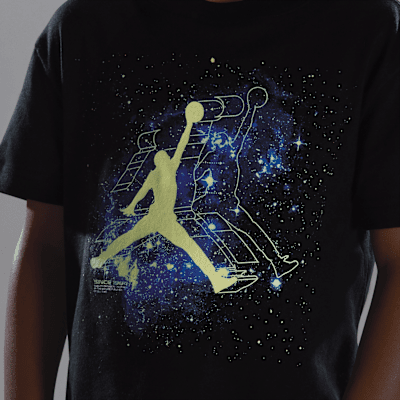 Jordan Little Kids' "Sky Is Not The Limit" Glow T-Shirt