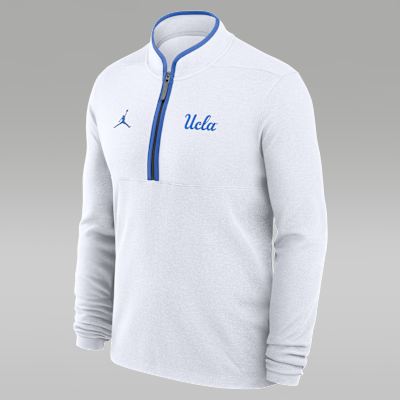 UCLA Victory Men's Jordan Brand Dri-FIT College 1/2-Zip Long-Sleeve Top