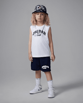 Детские шорты Jordan Little Kids' MVP Jordan 23 Tank and Shorts Set