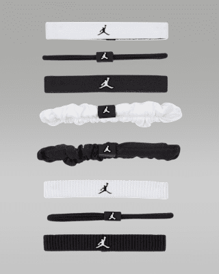Женские  Jordan Sport Mixed Elastic Hair Ties (8-Pack)