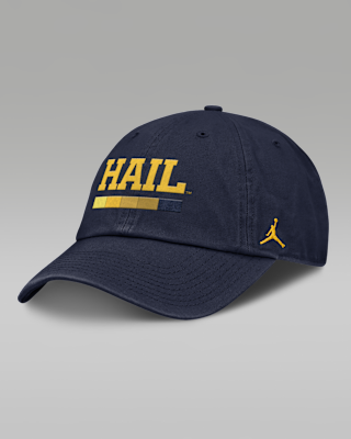 Мужские  Michigan Primetime Campus Club Jordan Brand College Adjustable Hat