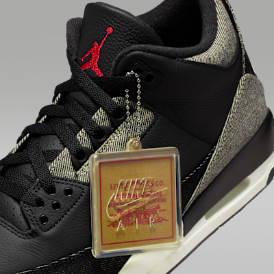 Air Jordan 3 x Levi's® "Black and White" Sabatilles - Home