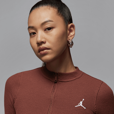 Jordan Women's Long-Sleeve 1/2-Zip Knit Top