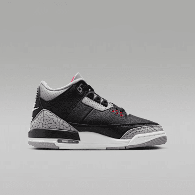 Air Jordan 3 Retro "Black Cement" Big Kids' Shoes