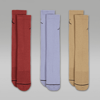 Jordan Everyday Crew Socks (3 pairs)