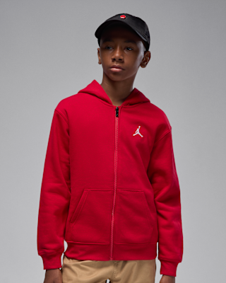 Детское худи Jordan Brooklyn Fleece Big Kids' Full-Zip Hoodie