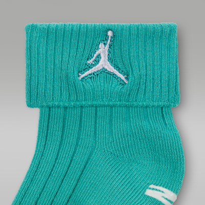 Jordan Essentials Baby Ribbed Gripper Socks (3 Pairs)