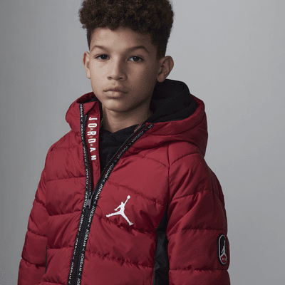 Giacca puffer pesante con cappuccio Jordan – Ragazzo/a