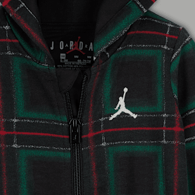 Jordan Brooklyn Essentials coverall voor de feestdagen voor baby's (0-9 maanden)