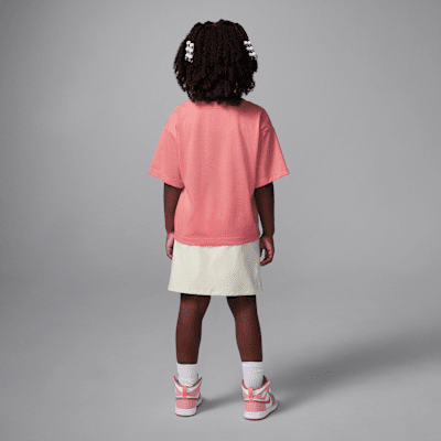 Conjunto skort de dos piezas de confección artesanal y funcional para niños talla pequeña Jordan
