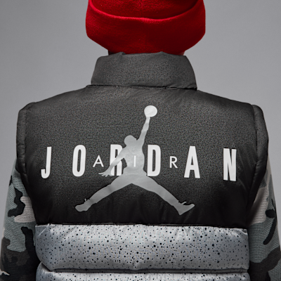 Jordan gewatteerde bodywarmer met vulling voor kids