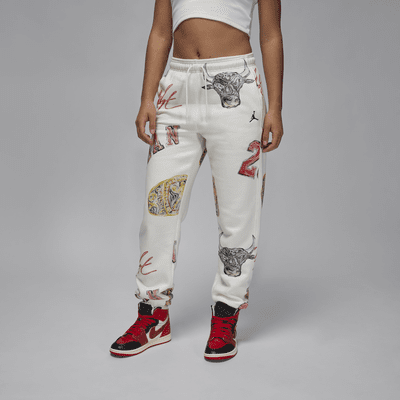 Pants de tejido Fleece para mujer Jordan Brooklyn Fleece. Nike