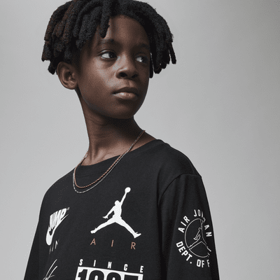 ジョーダン レベル アップ ロングスリーブ Tシャツ ジュニア ロングスリーブ Tシャツ