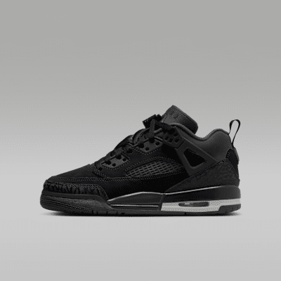 Nike Jordan Spizike Low sneaker Zwart/Anthracite/Summit White/Fire Red