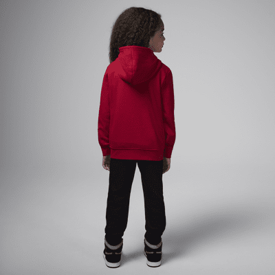 Conjunto de sudadera con gorro de dos piezas de cierre completo para niños talla pequeña Jordan Brooklyn Fleece