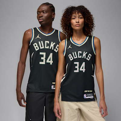 Milwaukee Bucks Statement Edition Men's Jordan Dri-FIT NBA Swingman Jersey