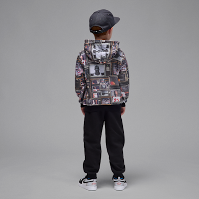 Jordan Brooklyn Fleece Little Kids' Printed 2-Piece Set