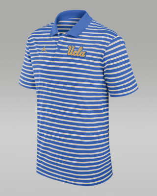 Мужские  UCLA Bruins Primetime Victory Striped Nike Dri-FIT College Polo