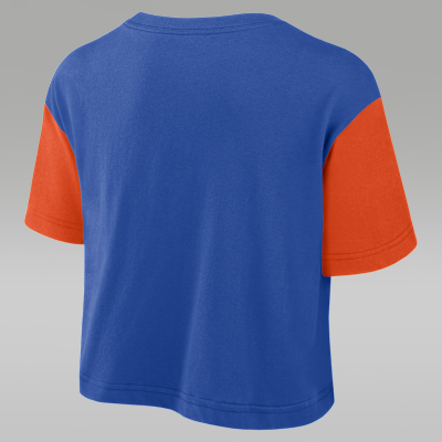 Florida Script Women's Jordan Brand Dri-FIT College Cropped T-Shirt