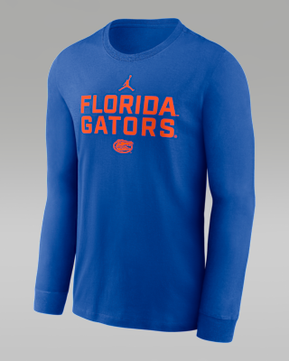 Мужская футболка Florida Sideline Jordan Brand Dri-FIT College Long-Sleeve