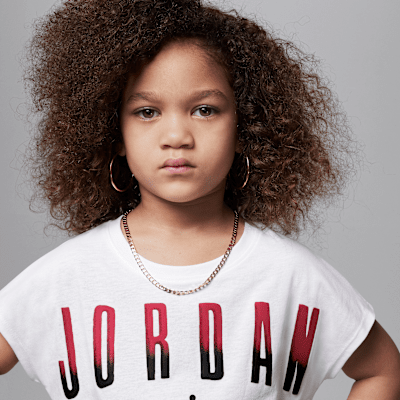 Completo in 2 pezzi con skort a pieghe Jordan – Bambino/a