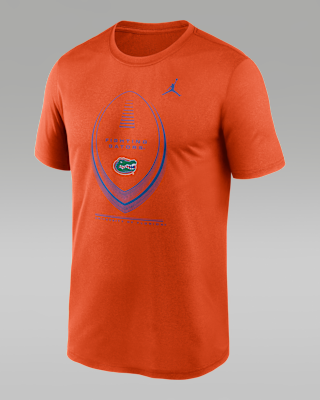 Мужская футболка Florida Primetime Football Icon Legend Jordan Brand Dri-FIT College для футбола