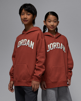 Детское худи Jordan Big Kids' Gift Giving Mountain Pullover Hoodie