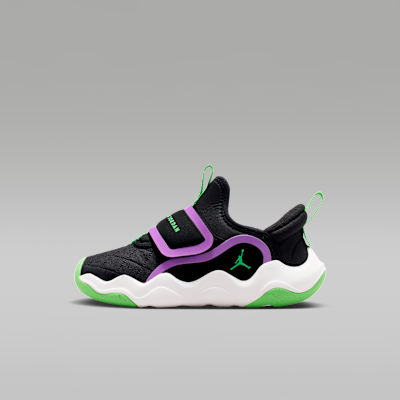 Nike  sneaker Zwart/Laser Purple/Summit White/Scream Green