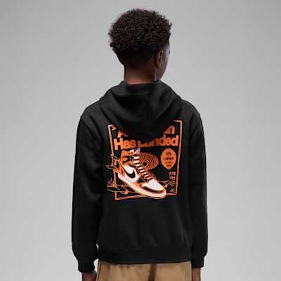 Jordan Big Kids' "Air Jordan Has Landed" Pullover Hoodie
