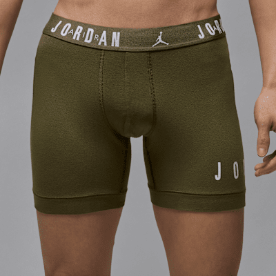 Jordan Dri-FIT Cotton Essentials Men's Flight Boxer Briefs (2-Pack)