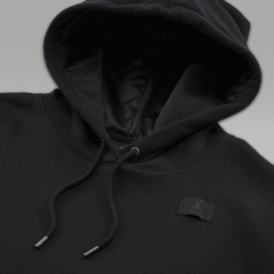 Jordan Flight Fleece Women's Satin-Lined Pullover Hoodie (Plus Size)