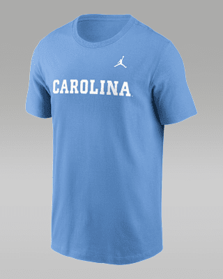 Мужская футболка North Carolina Tar Heels Primetime Wordmark Jordan College