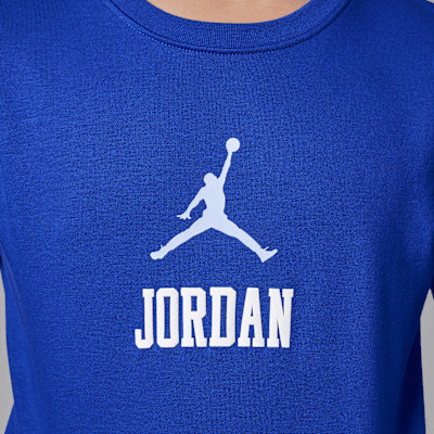 Jordan Big Kids' 1984 French Terry Jumpman Crew