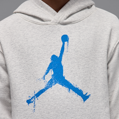 Sudadera con gorro sin cierre de tejido Fleece Jumpman para niños talla grande Jordan MVP