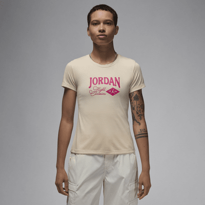 Playera con gráficos para mujer Jordan