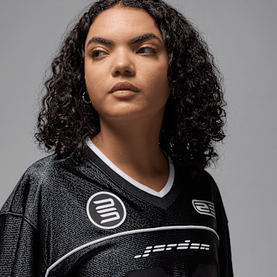Playera de manga larga tejida para mujer Jordan