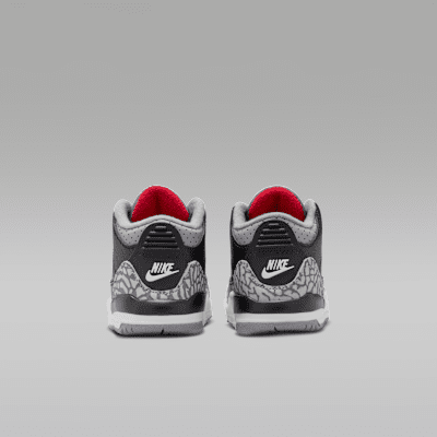 ジョーダン 3 レトロ "Black Cement" ベビーシューズ