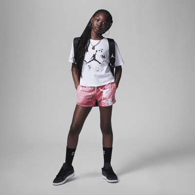 Jordan Essentials New Wave Printed Shorts Big Kids (Girls) Shorts
