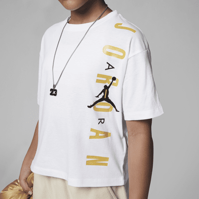 Jordan "Time To Shine"-T-shirt til større børn